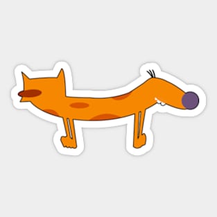 Cat Dog Sticker